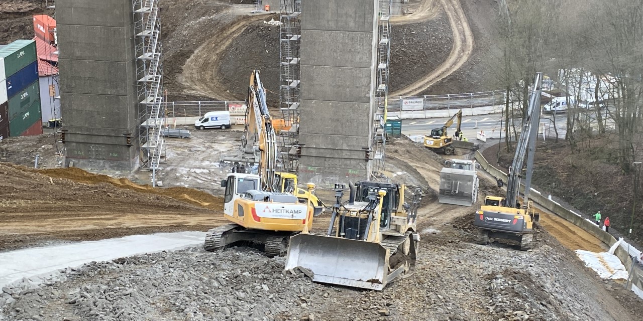 Sprengabbruch Rahmede Talbrücke