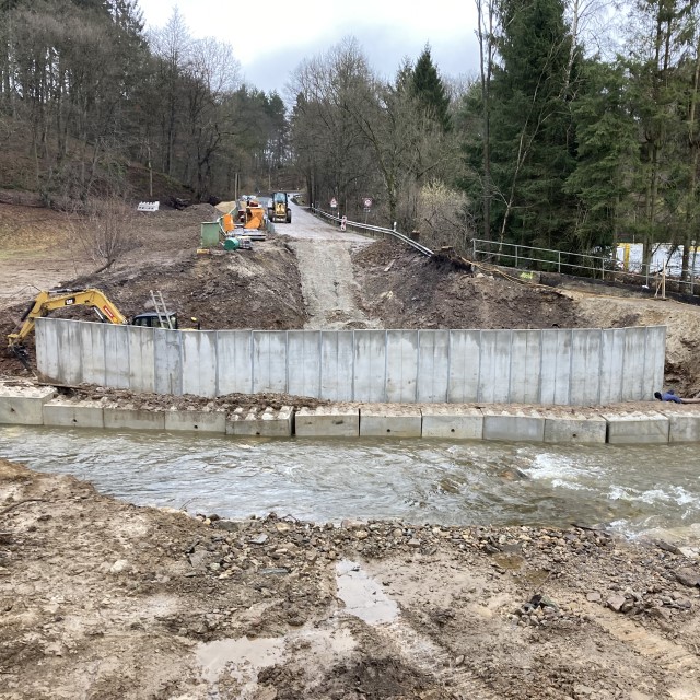 L12 Ersatzneubau Vichtbachbrücke, Mulartshütte