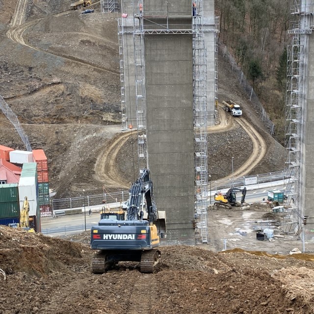 Sprengabbruch Rahmede Talbrücke