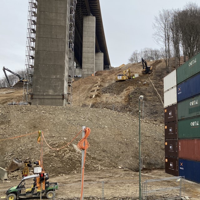 Sprengabbruch Rahmede Talbrücke