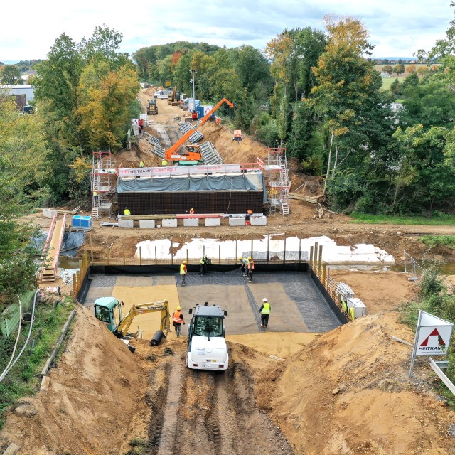 Neubau Swistbachbrücke