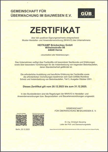 GÜB MHAVO Schutz/Instandh.