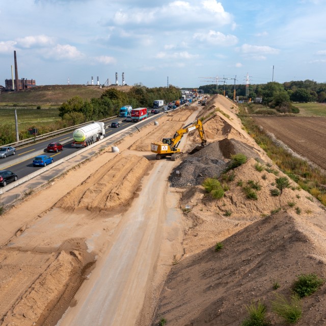 8-streifiger Ausbau der BAB A40 Duisburg, Baulos 5