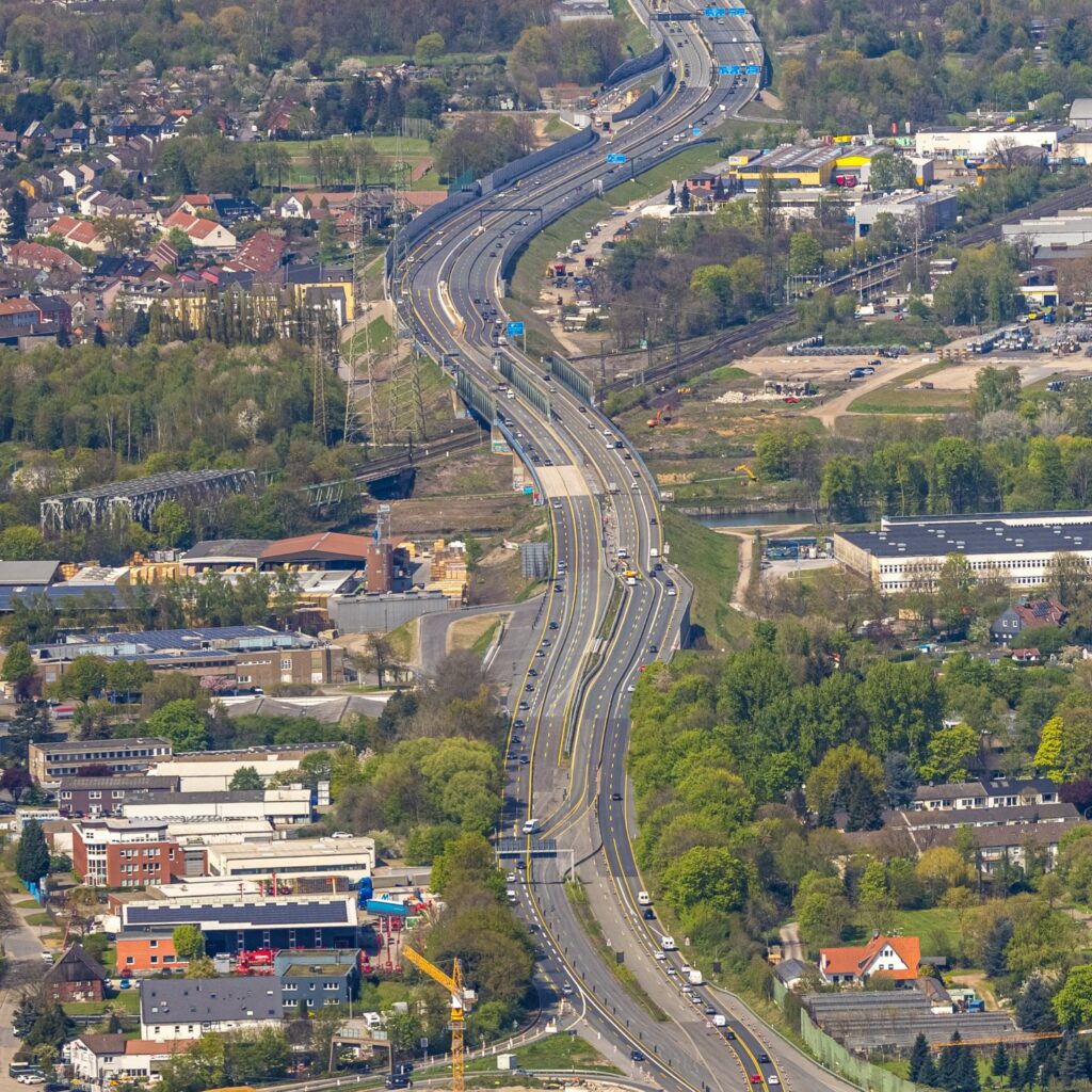 Ausbau A43 Emscherbrückenzug