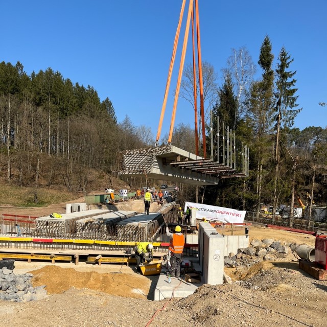 L12 Ersatzneubau Vichtbachbrücke, Mulartshütte