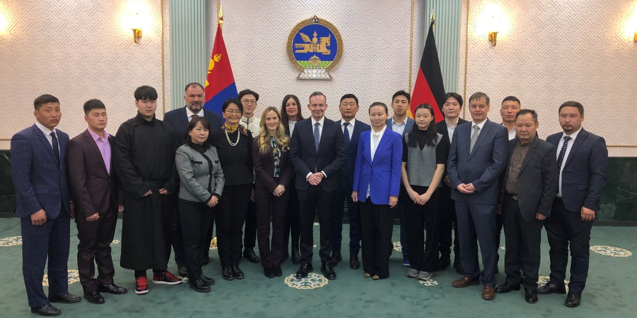 Delegation Mongolei Delegation Mongolei