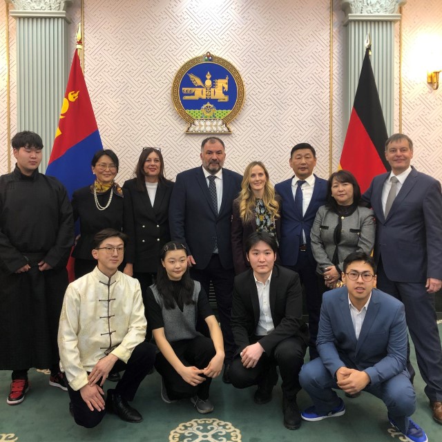 Delegation Mongolei Delegation Mongolei