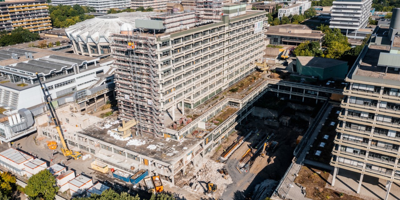 Rückbau NA-Komplex der Ruhr-Universität Bochum