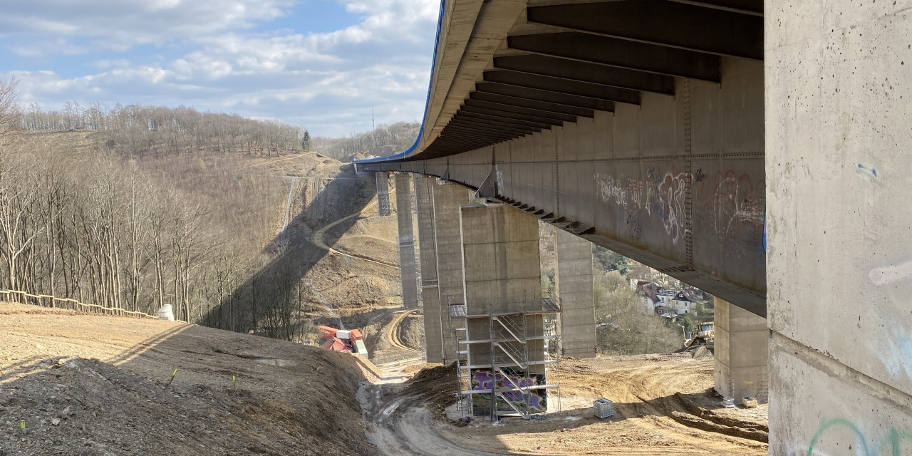 Sprengabbruch Rahmede Talbrücke