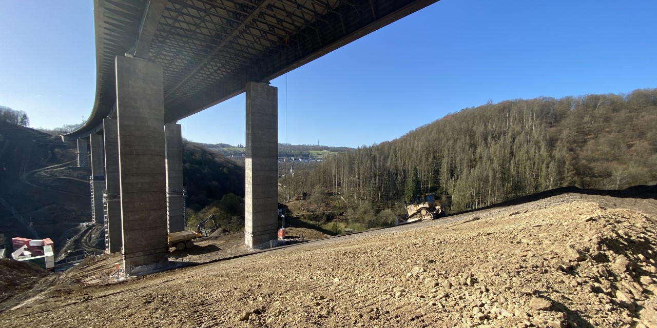 Sprengabbruch Rahmede Talbrücke