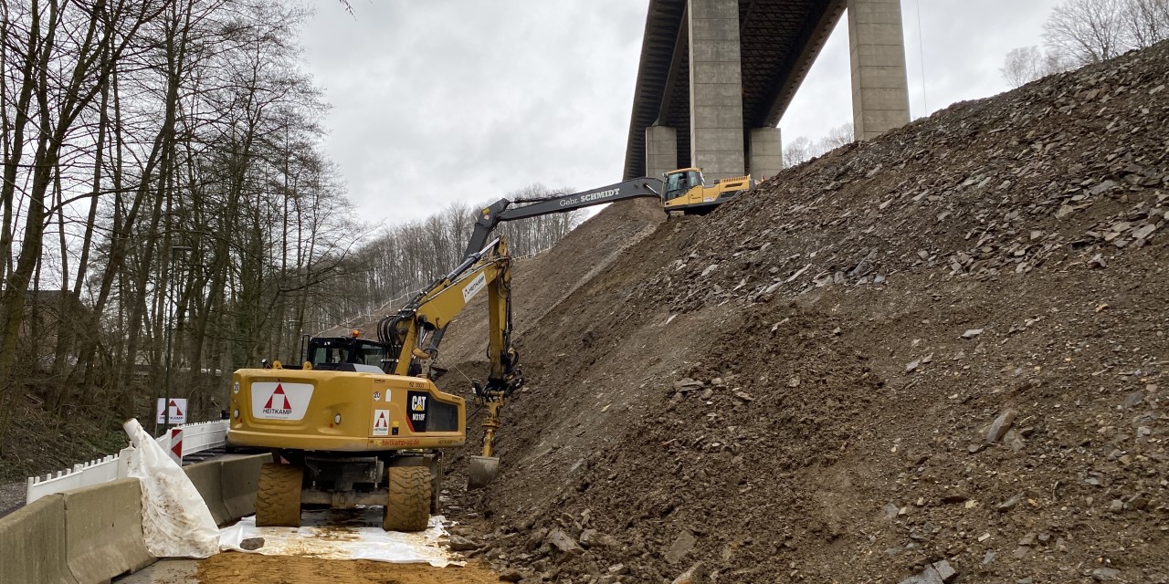 Sprengabbruch Rahmede Talbrücke