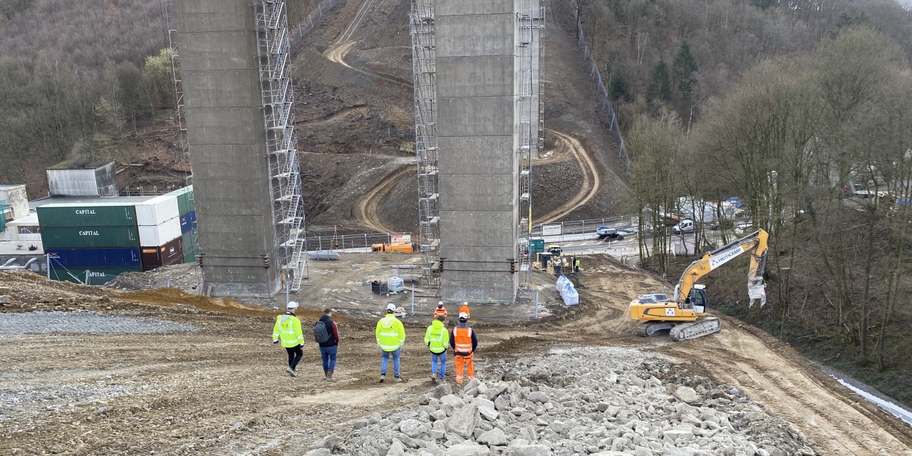 Sprengabbruch Rahmede Talbrücke