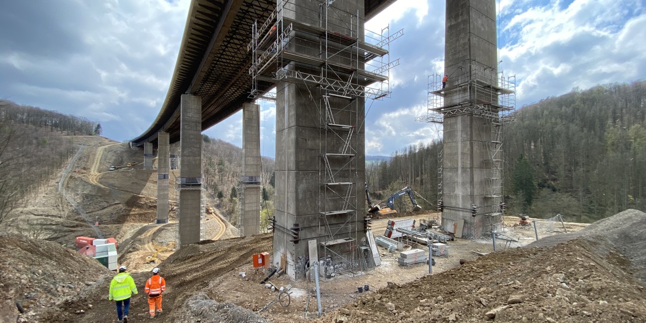 Sprengabbruch Rahmede Talbrücke