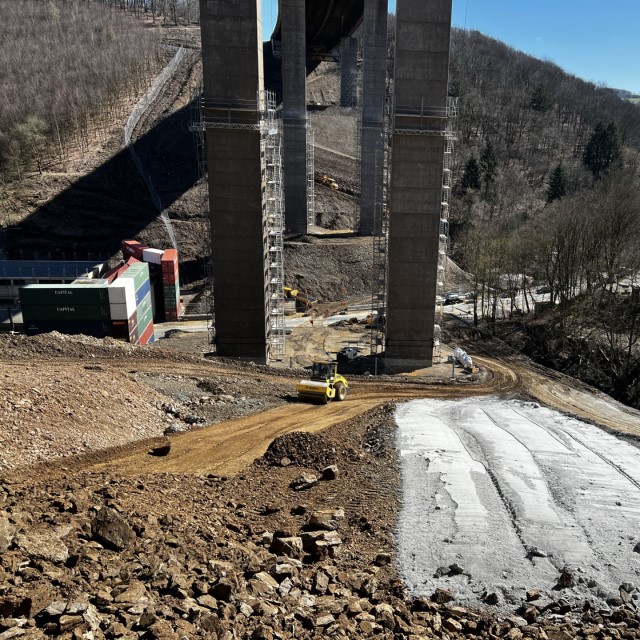 Sprengabbruch Rahmede Talbrücke