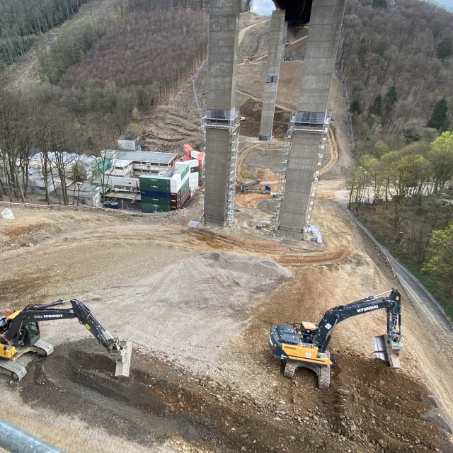 Sprengabbruch Rahmede Talbrücke