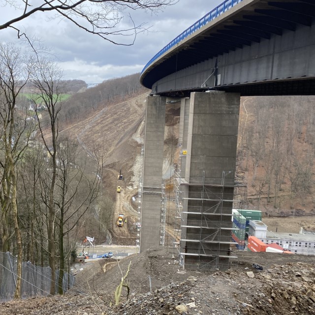 Sprengabbruch Rahmede Talbrücke