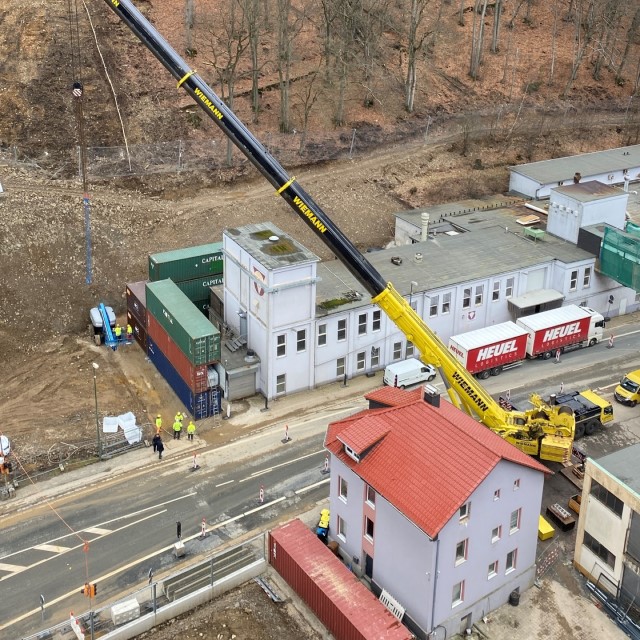 Sprengabbruch Rahmede Talbrücke