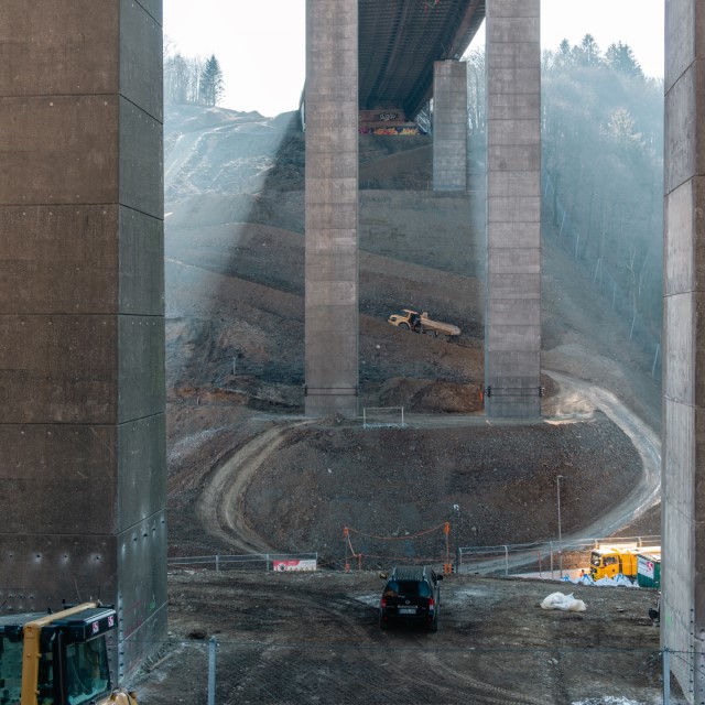 Sprengabbruch Rahmede Talbrücke