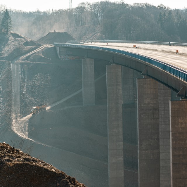 Sprengabbruch Rahmede Talbrücke