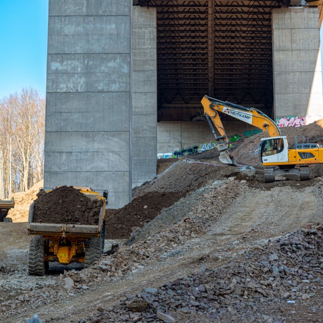 Sprengabbruch Rahmede Talbrücke