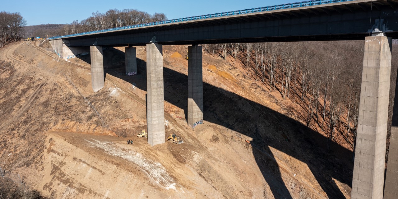 Sprengabbruch Rahmede Talbrücke