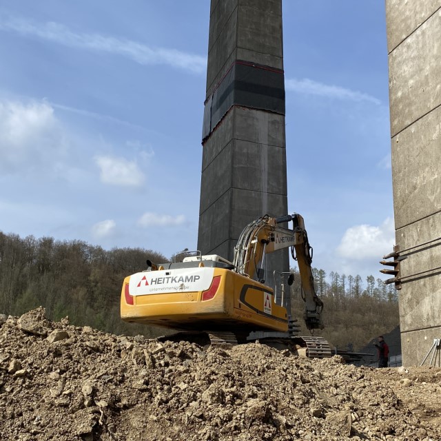 Sprengabbruch Rahmede Talbrücke