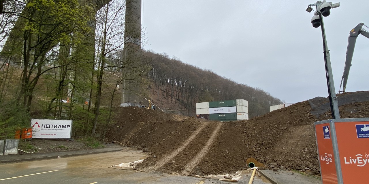 Sprengabbruch Rahmede Talbrücke