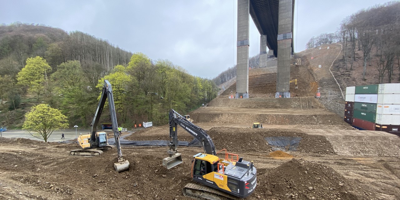 Sprengabbruch Rahmede Talbrücke