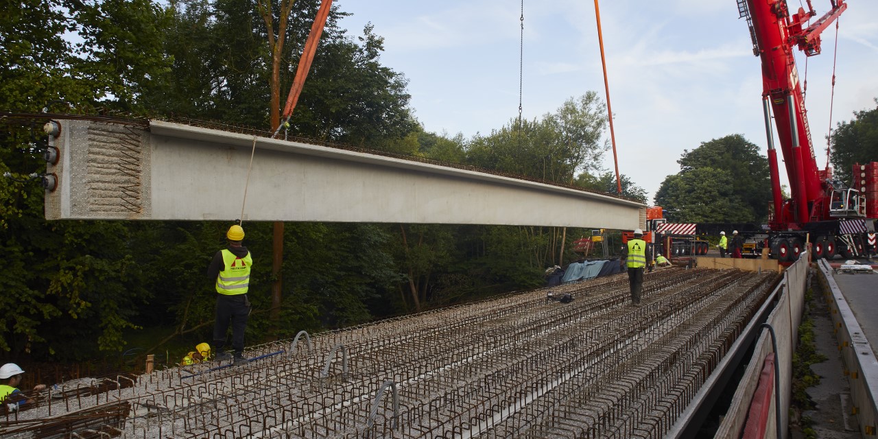 Neubau Mühlengrabenbrücke Witten